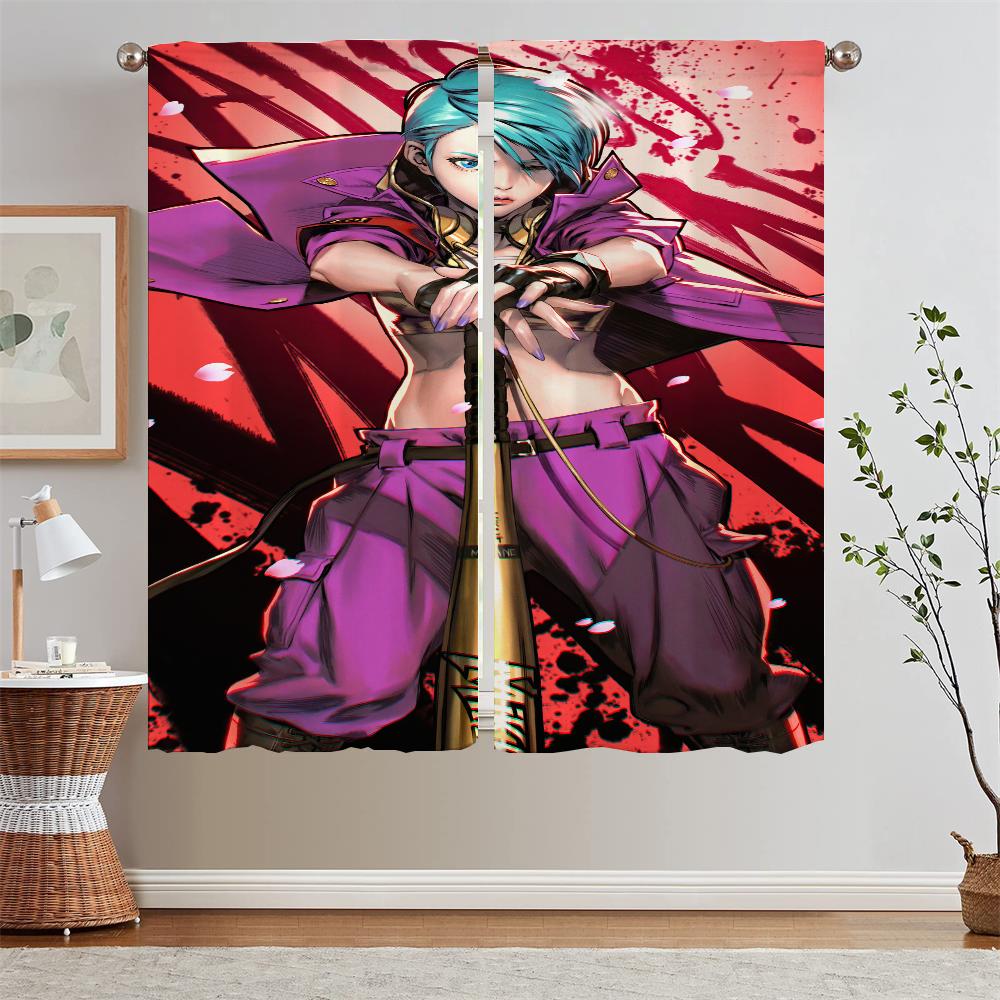 Anime Cheap Free Shipping Curtains for Cooking Tulle in Kitchen Curtain for Children's Room Window Roller Curtains Blackout Lace