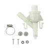 Ultrasonic Welded Toilet Valves Body & Gasket Set Toilet Flush Valves Repair 385311641 Quick Fixing for Devices 300 310