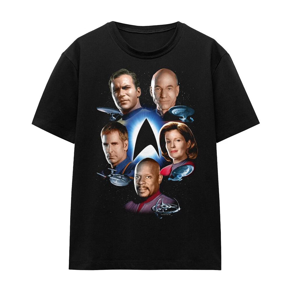 Star Trek Starfleets Finest Ladies T-Shirt S-2XL, Black S