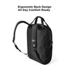 ALPAKA BRAVO TOTEPACK Perfect for and One Size Fits All Backpack/Tote Bag, Commuting, Travel, Business, 2-Way (Black),