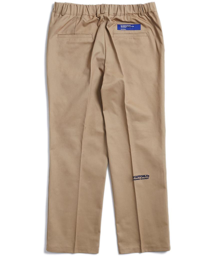 STAFFONLY Back Chair Leg Pants (Camel)