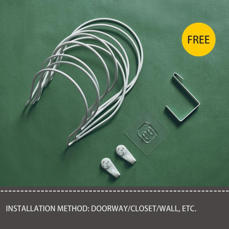 5PCS Hanging Hat Storage Rack Hanger Hook Storage Artifact Door Home Wall Hanging Rack Hat Rack Door Back Shelf Support Bathroom Towel Rack