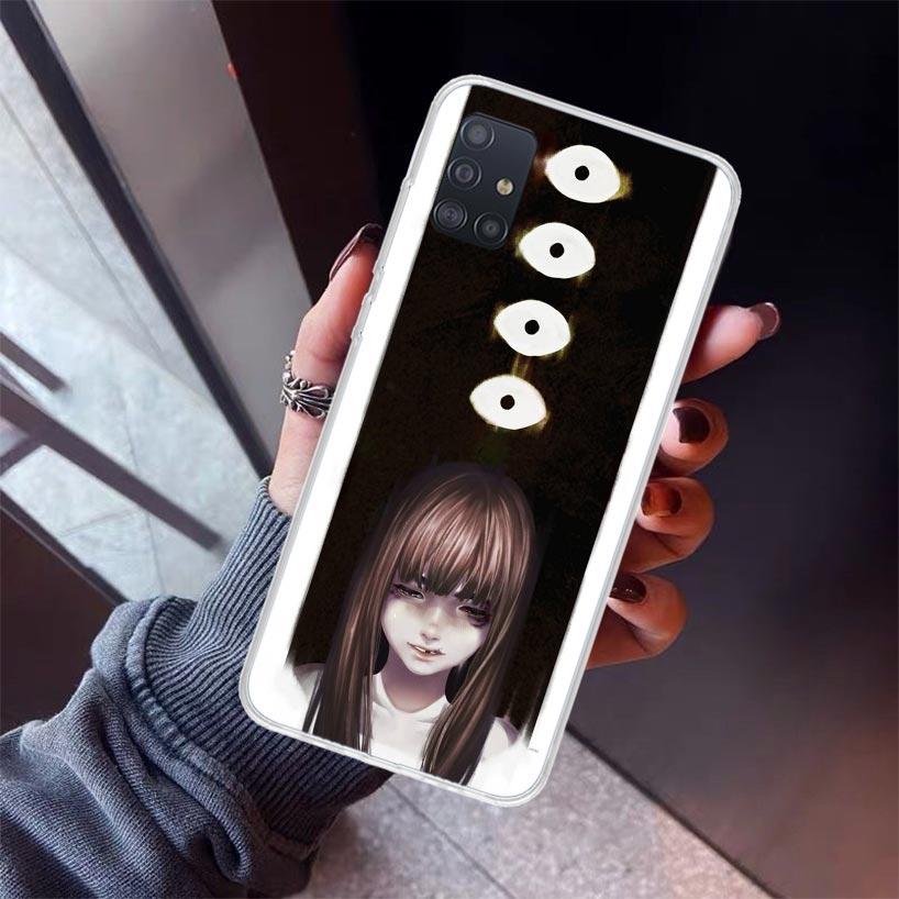 Oyasumi Punpun Phone Case For Samsung Galaxy A12 A52S A42 A32 A22 A51 A50 Note 20 Ultra 10 S10 Plus A71 A70 A31 A30 A10S Galaxy
