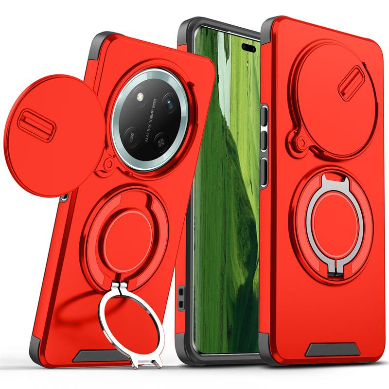 

For Honor Magic 8 Lite 5G Case Magnetic Metal Ring Holder Armor Cases For Honor Magic 8 7 6 Lite 5G Camera Lens Protect Cover HONOR Magic8 Lite