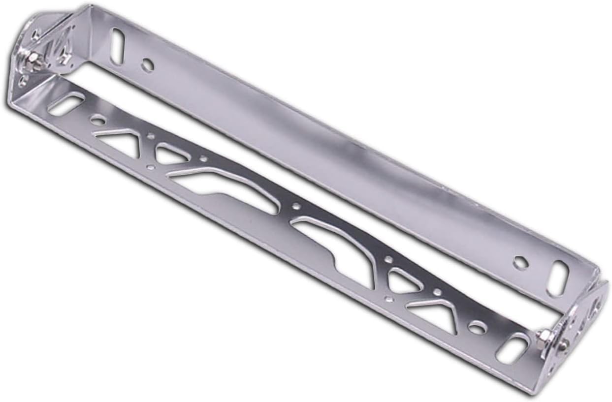 

VICHE CATT License Plate Frame License Plate Aluminum License Plate Car Angle Adjustment Universal (Silver) серебряный