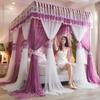 2024 Floor-Standing Double-Layer Palace Style Blackout Princess Mosquito Net with Three Doors