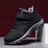 Autumn and winter new snow boots men and women middle-aged and elderly walking shoes high-top velvet cotton shoes couple cotton shoes