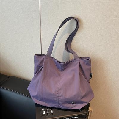 Large Capacity Women's Bag Commuter Shoulder Bag Lightweight Tote Bag