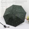 Female Student Print Foldable Dual-Purpose Sun-Proof Umbrella