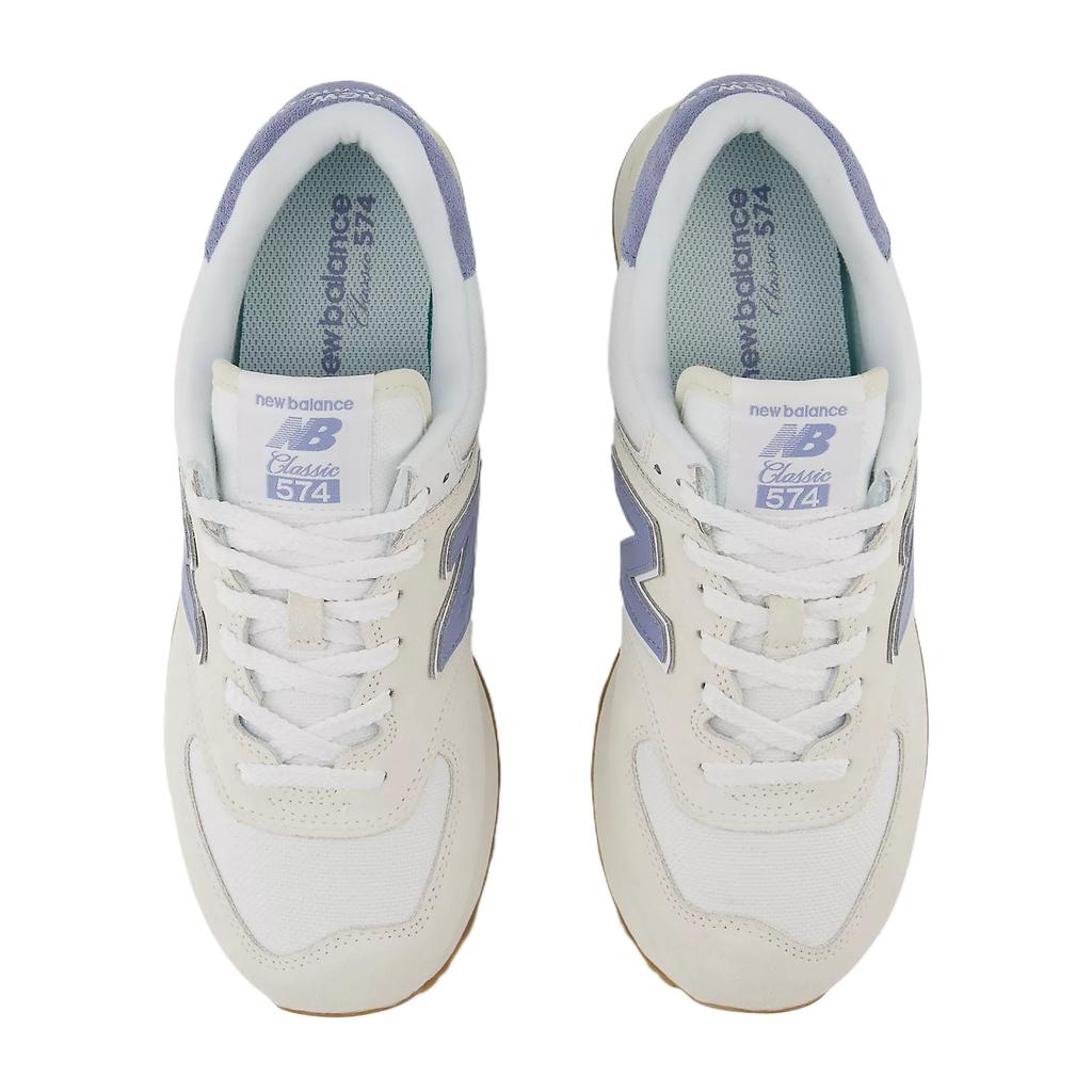 New Balance 574 Sea Salt Blue Unisex Sneakers Cream U574SHB