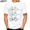 A Collection Of Cycling Jerseys Print T Shirt Fashion Men Short Sleeve Old Bike Bicycles Sport