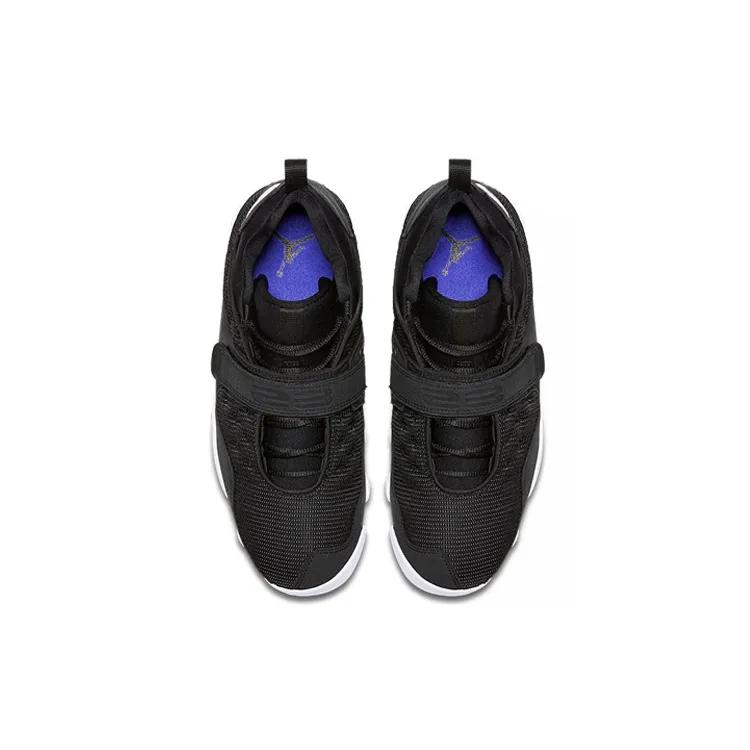 Air Jordan Black Cat 'Space Jam' (Unisex) Black / White-Dark Concord Vintage Basketball Shoes AR0772 001
