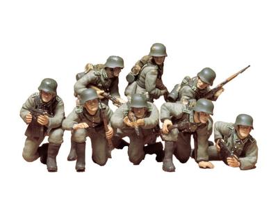 Tamiya Military Miniature Series 61 German Army Infantry Advance Set Plastic Model Kit 35061 1/35 No.