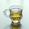 135ml/140ml 2pcs Sets Coffee Mug Heat-resistant Water Cup Afternoon Tea Cup Iced Latte Coffee Mug with Handle Elegant Glassware