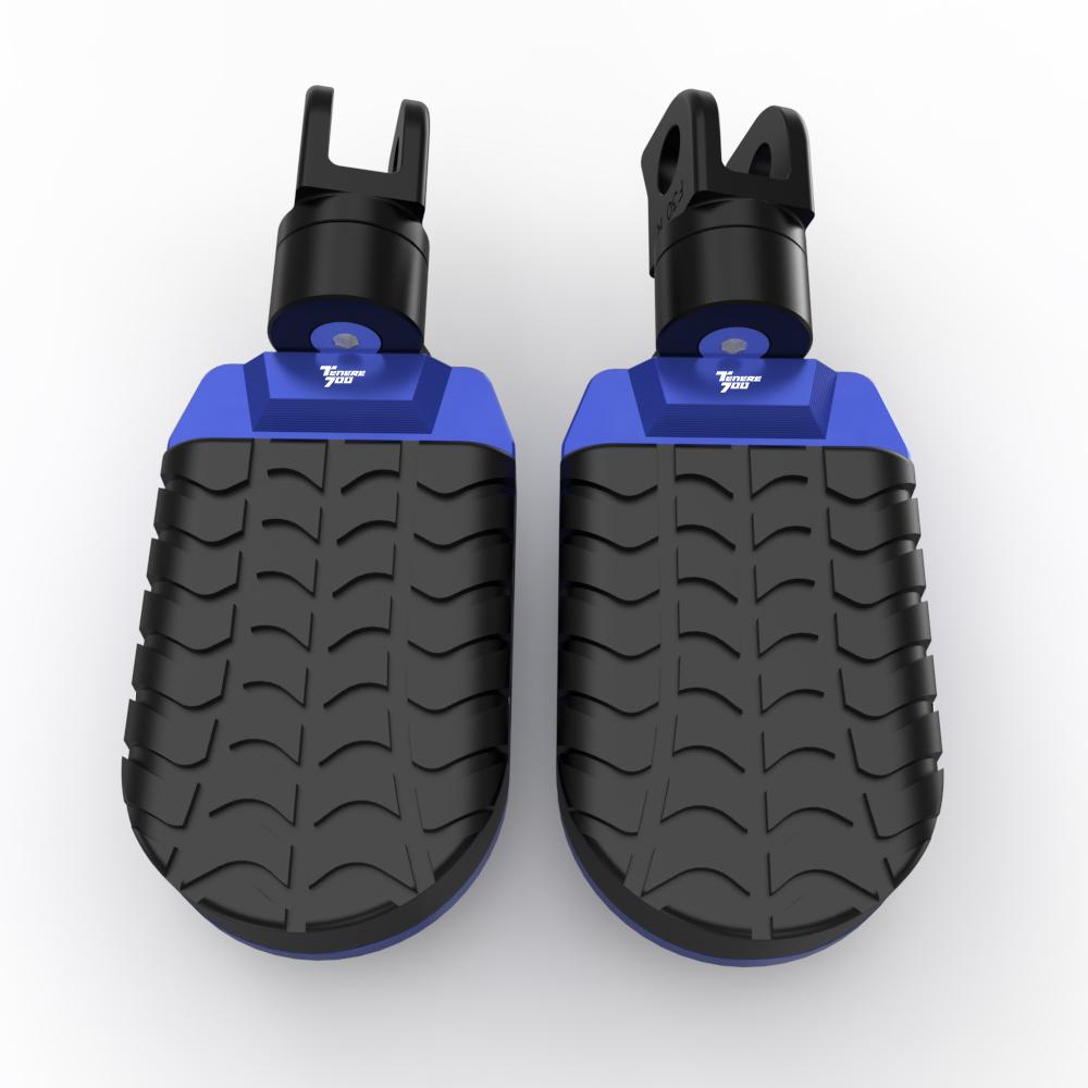 For Yamaha Tenere700/XTZ690 2019 2020 2021 2022 2023 2024 Motorcycle Front Footpegs Rests Rotatable Adjustable Footrest Footpegs
