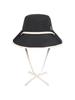 BBC EARTH Color Block Wide-Bridal Bucket Hat_Black