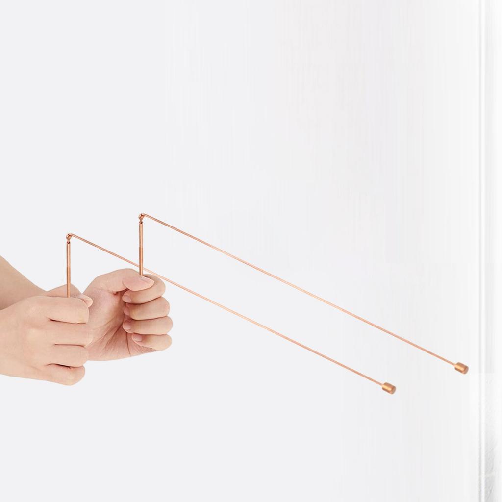 Copper Probe Rod Set 2 Pieces for Water Detection and Treasure Finding