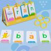 Children's Table Model Visual Word Education Card 129PCS Early Enlightenment Graphic Cognitive Word Card Educational Toys