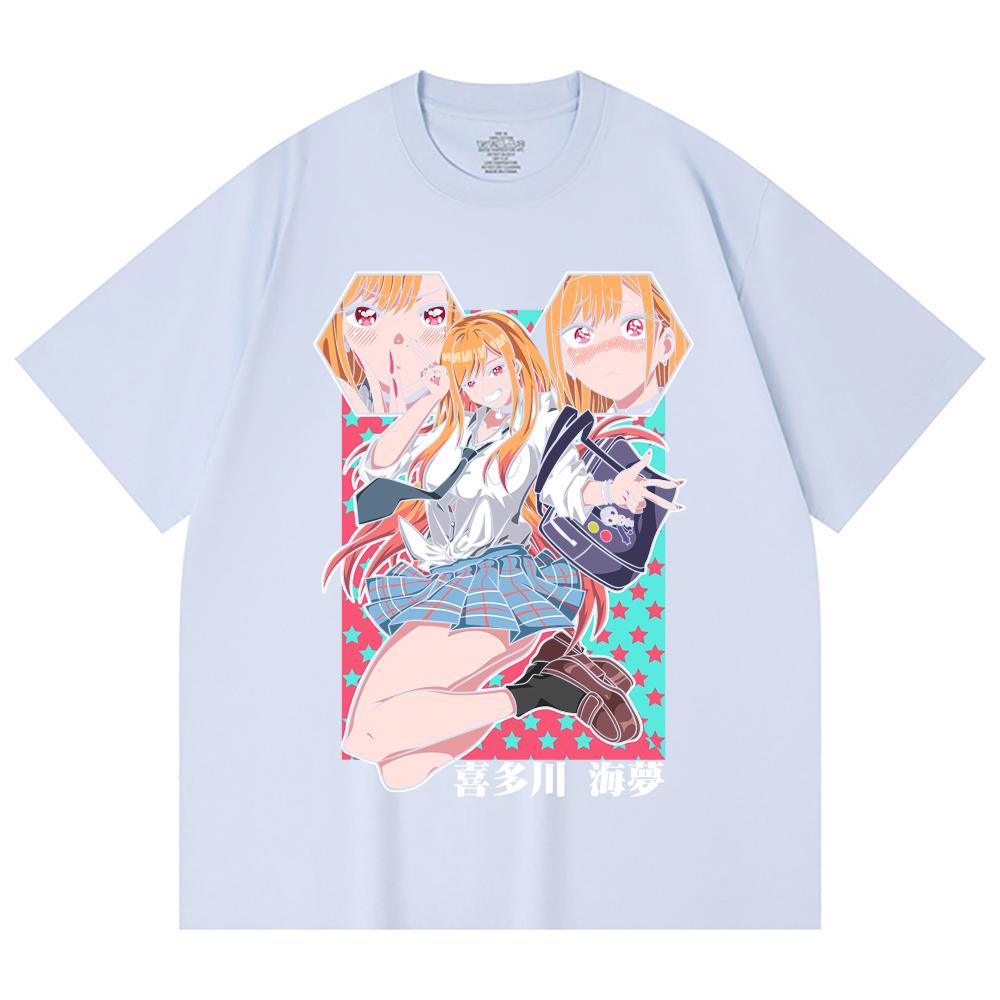 230 Gsm 100% Cotton My Dress Up Darling V3 Marin Print Unisex Heavy Cotton T Shirt