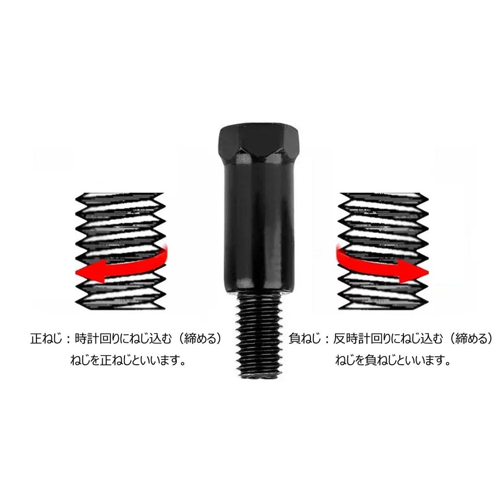 Motorcycle Mirror Screw Mirror Extension Adapter 8mm, Pack of 4