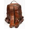 Ledertasche Ziege Echter Vintage Messenger Laptop Rucksack Rucksack Braun