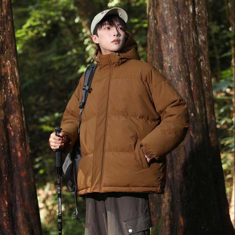 Cross-Border Winter Couple's Thick Warm Cotton Jacket: Men's Outdoor Casual Plus Size Coat (M-8XL)