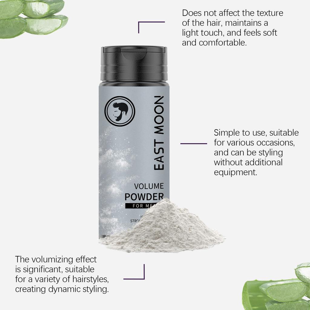 East Moon Men's Textured Hair Powder For Voluminous Quick Styling And Oil Control