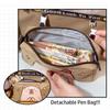 Large-capacity Students Tutorial Bag Six-Layer Handbag Stationery Storage Bag  School Office