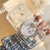 Cartoon Rotating Puppy Magnetic Phone Case for iPhone 16, iPhone 17, and iPhone 17 Pro Max