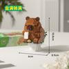 Cute Capybara Construction Blocks Figurine Micro Blocks Educational Toys Diy Model Fun Stem Plaything Desktop Decor Model & Collectible