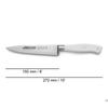 Couteau À Découper Forgé Lame 15cm Riviera White Arcos - Acier Inoxydable - Coupe