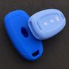 Silicone rubber car key case cover for hyundai kona 2017 i30 ix35 solaris Azera ELANTRA GRANDEUR IG 3button key case cover shell