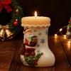 Christmas Stocking Silicone Candle Mold Food Grade Silicone Mould Baking Tool For Epoxy Resin Candle Soap Chocolate