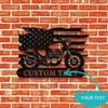 Personalized Custom Metal Sign for Davidson Motorcycle Garage Decor Name Plaque Gift for Bike Enthusiasts
