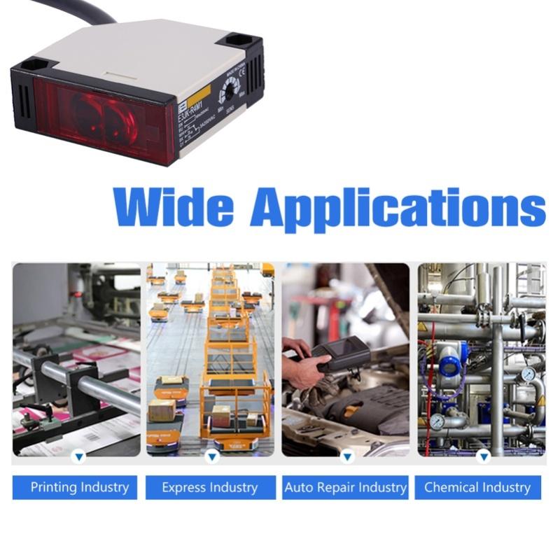 Specular Reflection Photoelectric AC 90-250V 3A E3Jk R4M1 Sensor Switch