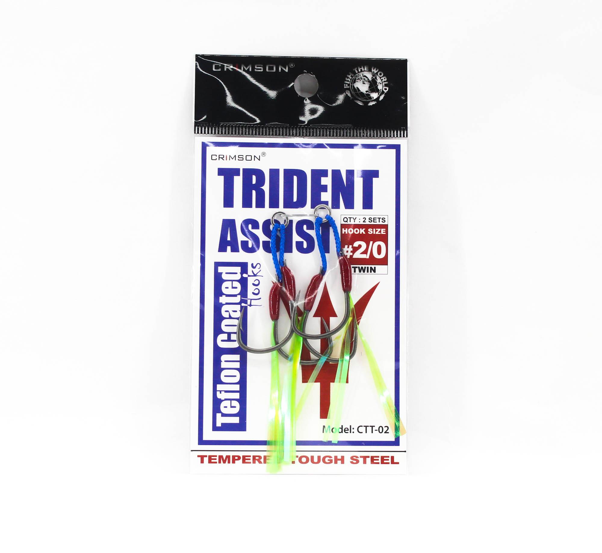 

Crimson CTT-02 Trident Assist Hook Size 2/0 (5656)