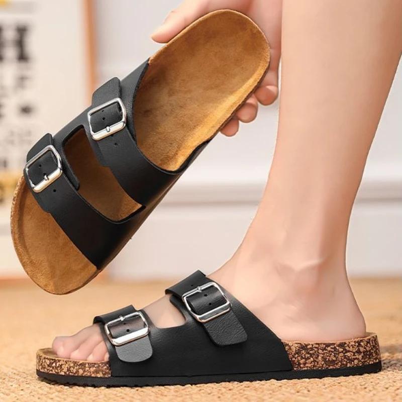 Beach Men's Shoe Flat Adult Mascullino Designer Slides Luxury Summer Sale 2025 Original Clappers Y2k Fun Male Slipper