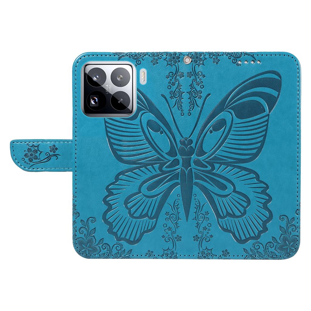 For Xiaomi 15 Pro Case Butterfly Pattern Leather Wallet Flip Phone Cover