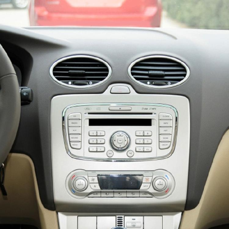 Dekorace výdechu klimatizace, Kroužek dekorace mřížky ventilace, Samolepka pro automobilový styling, Stylový vzhled vozu, 4 ks