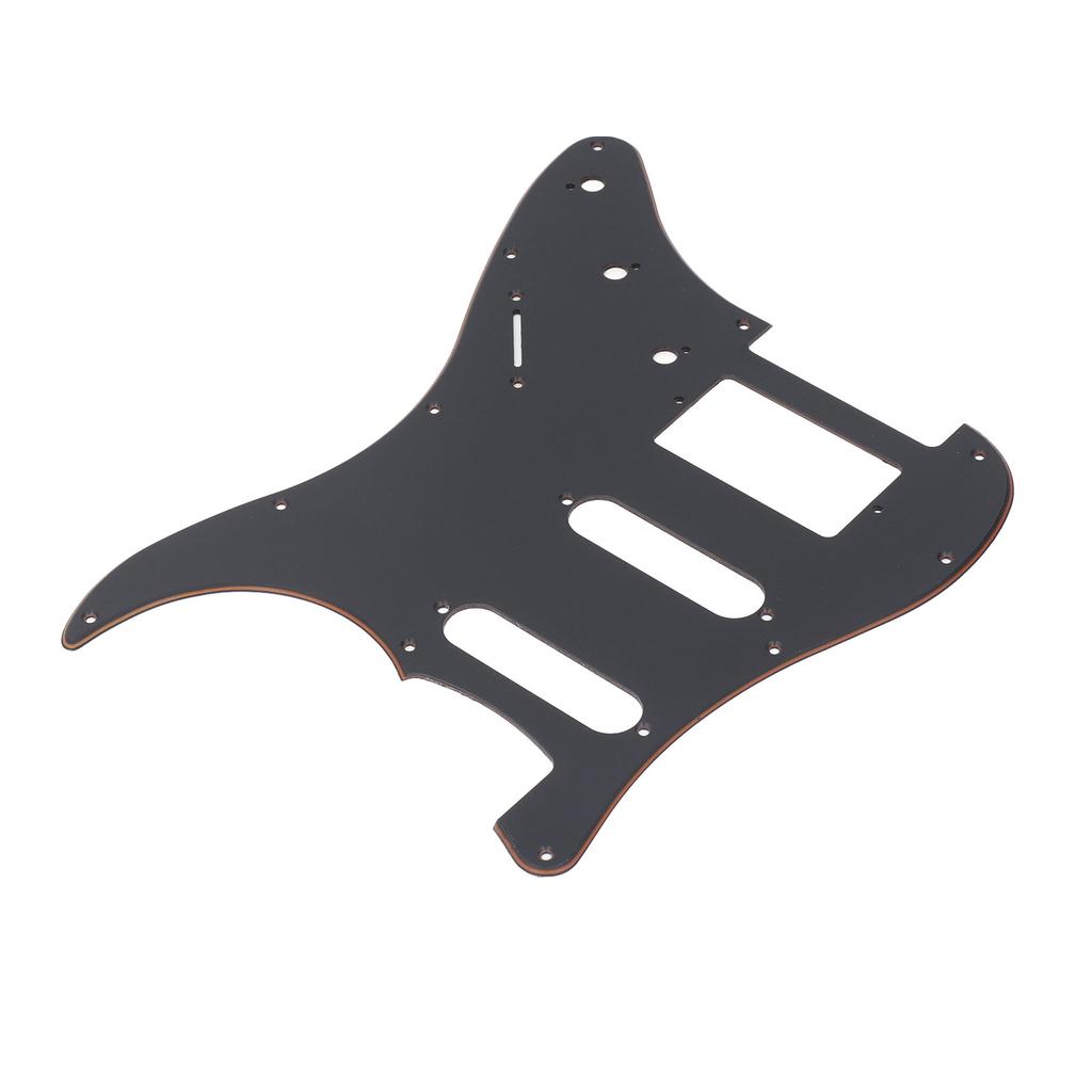 Plastic Guitar Pickguard 11 Mounting Holes 3 Layer HSS Scratch Guard Plate Replacement for ST Electr