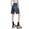Retro Washed Wide-Leg Women's Casual Denim Shorts