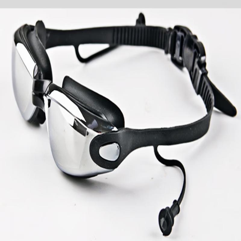 Waterproof Anti-Fog Swimming Goggles with Earplugs