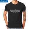 Tricouri Deep Purple Smoke on the Water pentru Bărbați Hip Hop Grup Muzical Noutate Bumbac 100% Tricouri cu Mânecă Scurtă 4XL 5XL Topuri