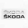 AEA1 For Skoda FABIA KAMIQ KAROQ KODIAQ OCTAVIA RAPID SUPERB YETI Car Trunk Letters Emblem Logo Sticker Front Rear Badge Accessories