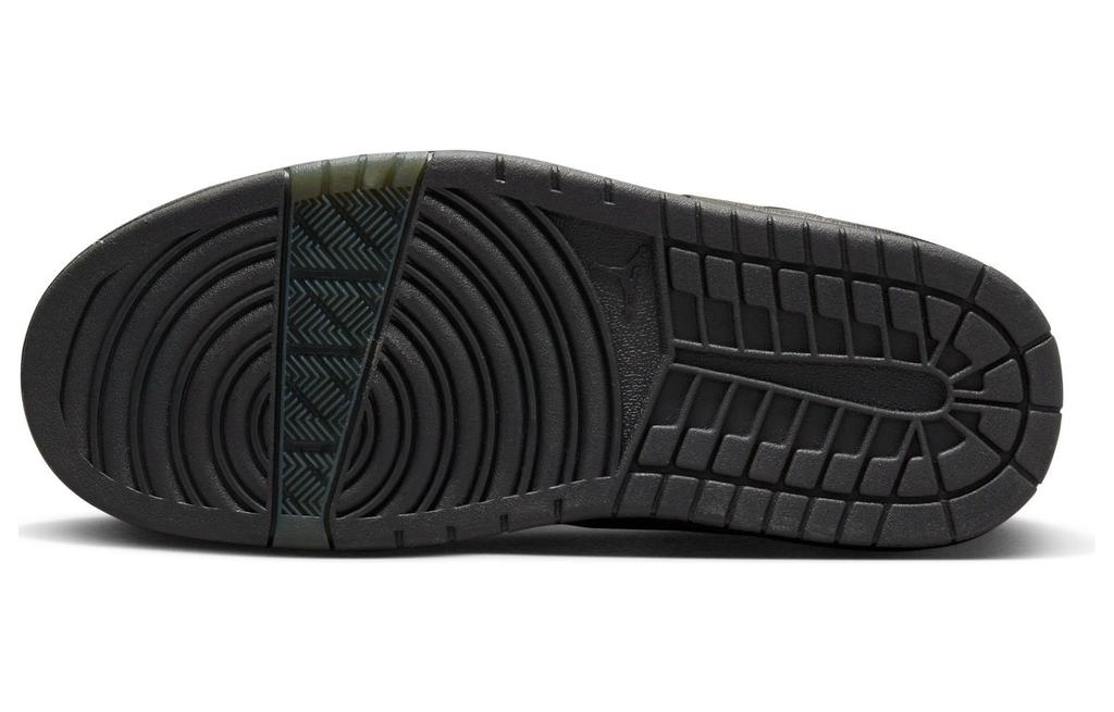 Jordan Nu Retro 1 Low Medium Olive Light Bone Anthracite Black (GS)