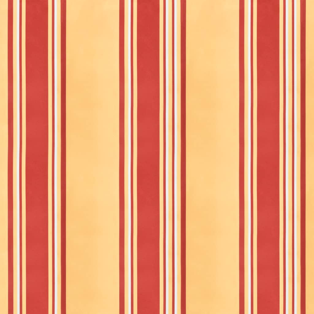 Yellow and Orange Striped Awning Valance 3.5 m
