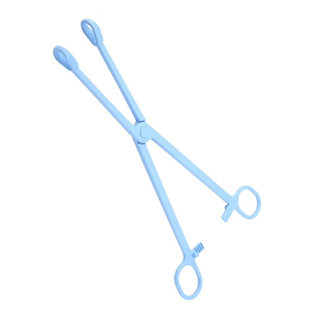 Blue Plastic Durable Useful Pet Clip for Snake Lizard Reptile Animal Food