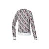 FILA Golf Series All Over Print Sports Crew Neck Long Sleeve Knit Top Women tops Legendary-Blue A11W415406F-NV