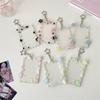 Cute Colorful Star Pocard Holder 3 Inch Card Holder Idol Po Storage Card Display Protective Pendant Card Organizer Gifts
