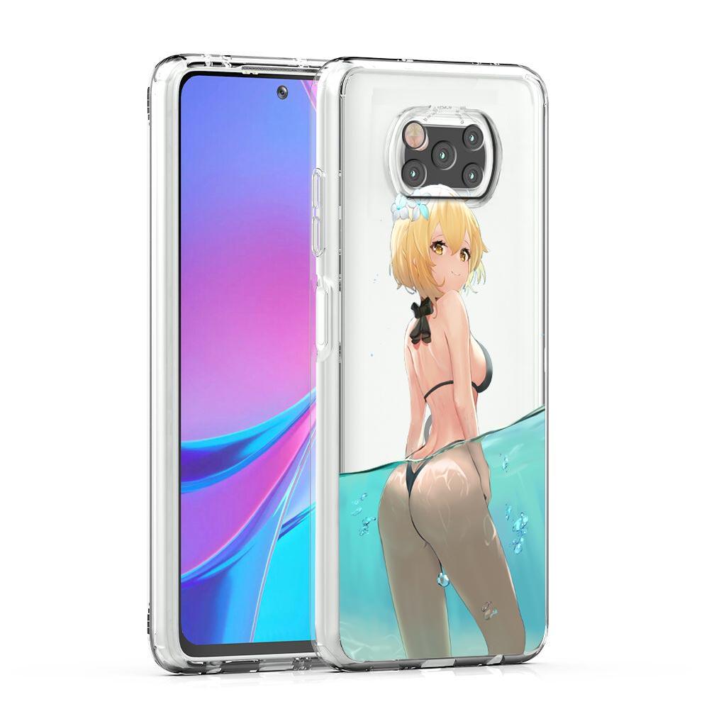 

Чехол для телефона Genshin Impact с изображением сексуальной девушки для Xiaomi Mi 12T 10 12 Lite 11 Ultra 11X 11T Pro 11i Poco X4 X3 NFC F3 F4 M3 M4, прозрачный чехол Poco F3
